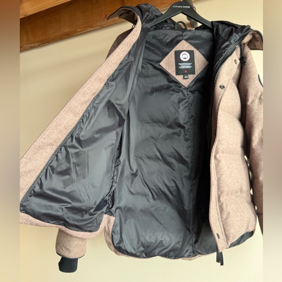 NWOT Canada Goose MacMillan Parka Wool Coat in Quicksand Melange Men's Sz L RARE - Picture 6 of 16